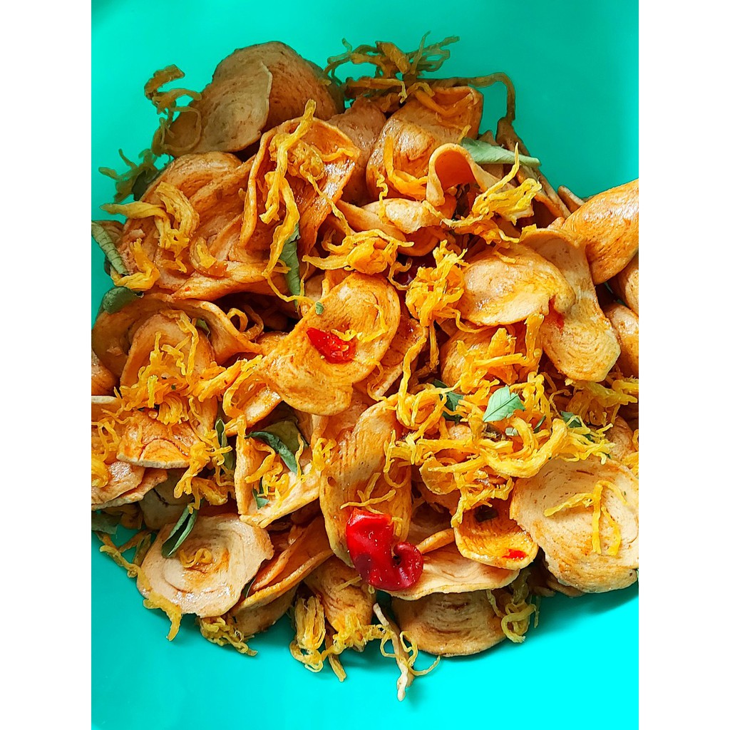 1 Hủ Tai Heo Chiên Mắm Lắc Khô Gà 250gram