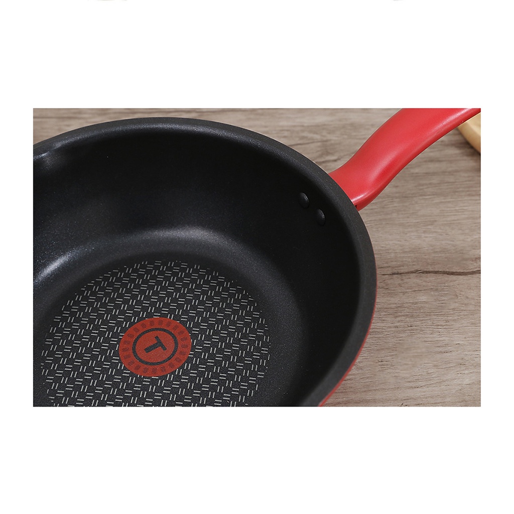 Chảo chiên chống dính đáy từ Tefal So Chef 21/24/28cm  - Công nghệ Thermor-spot cảnh báo nhiệt - Hàng chính hãng