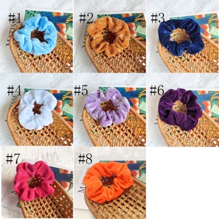 Buộc tóc srunchies nhung