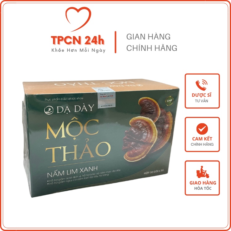 Dạ dày Mộc Thảo - Hỗ trợ điều trị đau dạ dày, hỗ trợ giảm viêm loét dạ dày