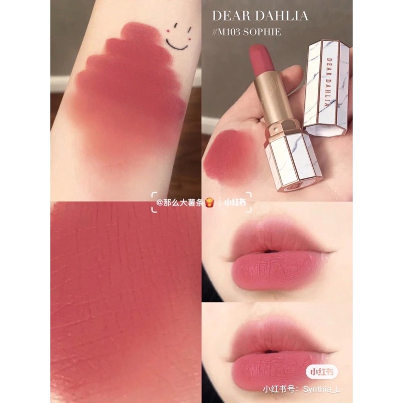 SON LÌ DEAR DAHLIA LIP PARADISE EFFORTLESS MATTE LIPSTICK HÀN QUỐC