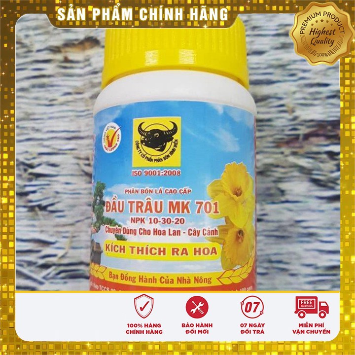 Phân đầu trâu MK 701 kích thích ra hoa - 100gr