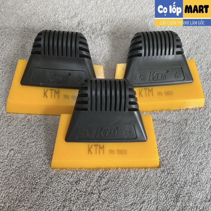 Gạt dán phim cách nhiệt tay cầm đen ngắn, dụng cụ gạt phim tay cao su lưỡi silicone, dụng cụ gạt kính, tay dán decal