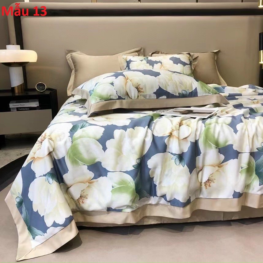 Chăn hè lụa thái Tencel trần bông cao cấp 2x2,3m , chăn hè Tencel
