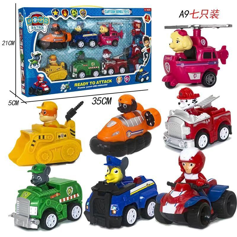 ✨Paw Patrol Bộ Đồ Chơi Chú Chó Cứu Hộ Xinh Xắn Cho Bé