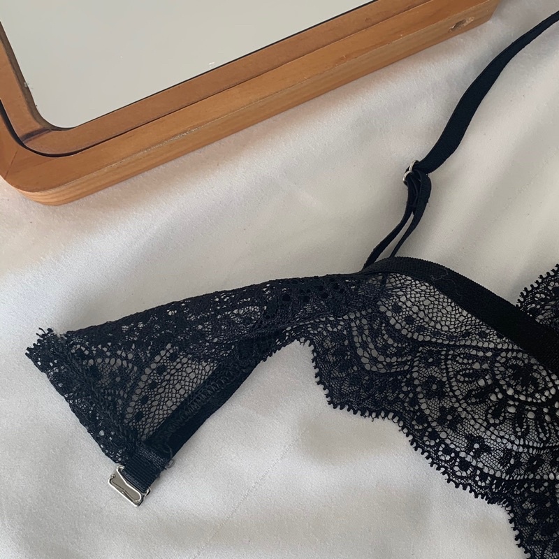 Áo Bralette Ren Dreamy Black - Lilace.studio Tự Thiết Kế ( Tặng kèm mút ) | BigBuy360 - bigbuy360.vn