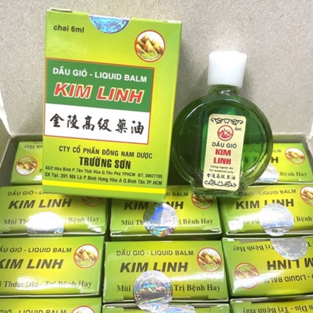 [LỐC 12 CHAI ] DẦU KIM LINH CHAI 6ml