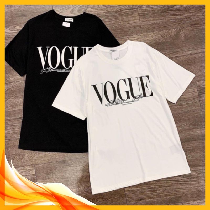 Áo Phông Nữ 🎁Áo Thun VOGUE 🎁Dáng rộng, vải cotton-mềm mịn thoáng mát-trẻ trung-cá tính Mã TT08 | BigBuy360 - bigbuy360.vn