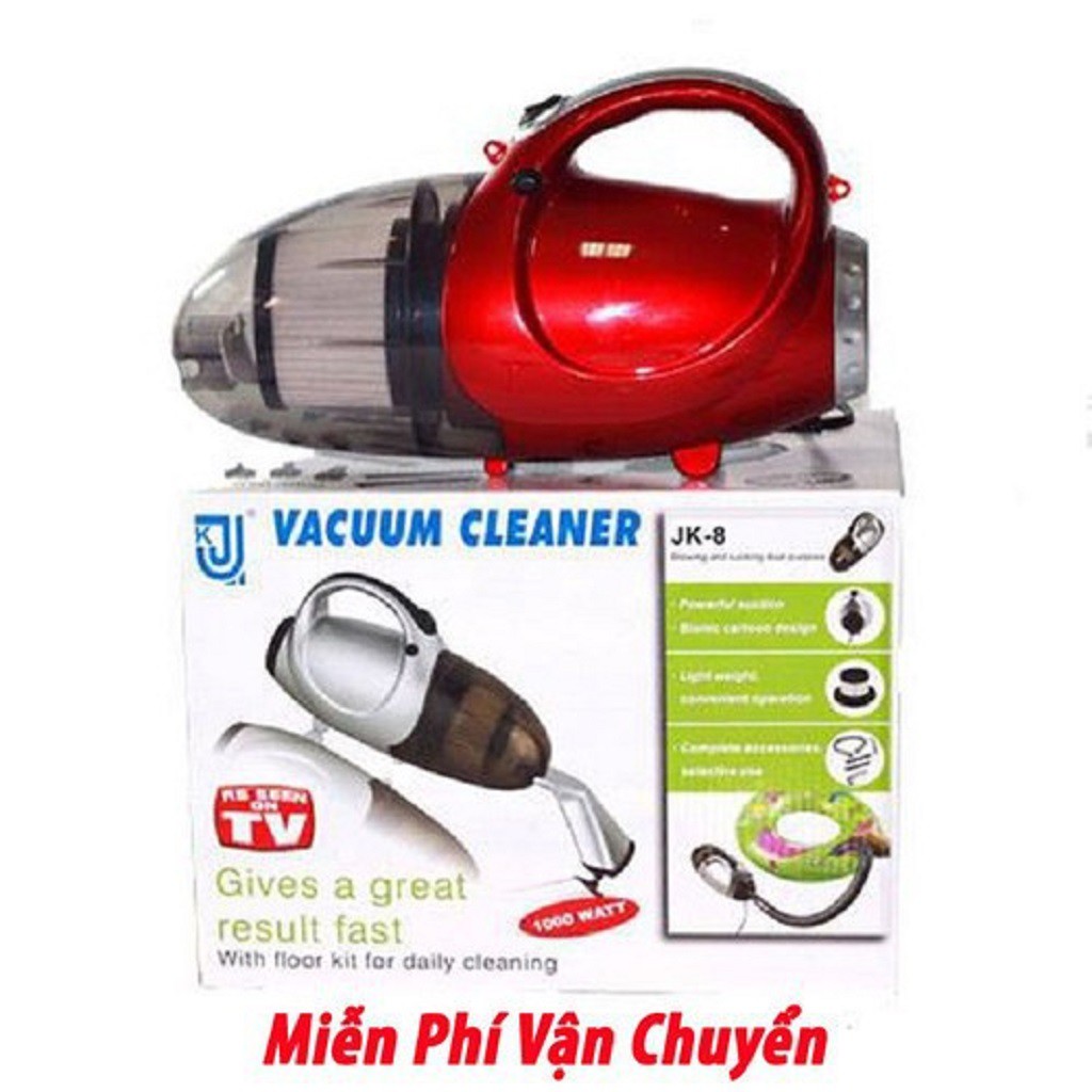 Máy Hút Bụi Cầm Tay Vacuum Cleanr JK8, Máy Hút Bụi Hai Chiều Đa Năng