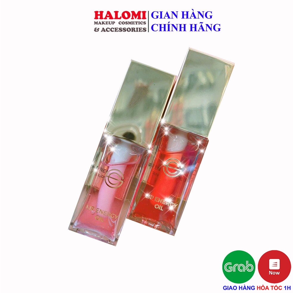 Son Bóng Lip Energy Oil Hàn Quốc 7ml gồm 2 màu chính hãng HALOMI