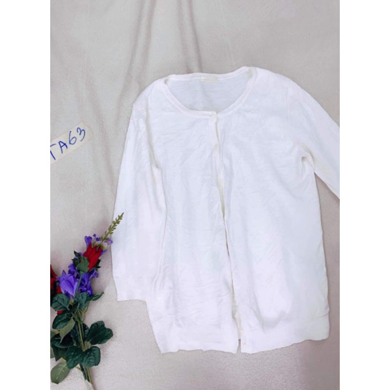 Áo khoác Thun Len cardigan. TA63