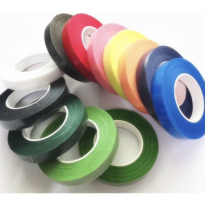 Băng dính sáp quấn cành hoa, keo sáp làm handmade