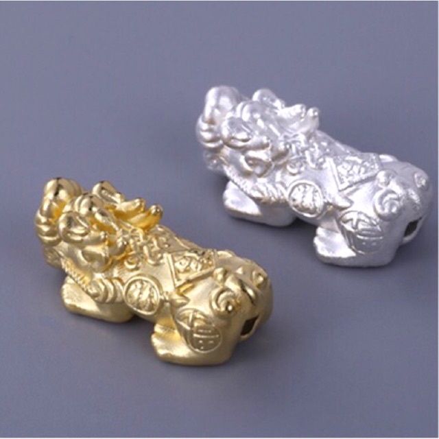 KHO SỈ  Charm Tỳ Hưu bạc cao cấp - Hàng bạc tốt loại 1 cực đẹp PH306