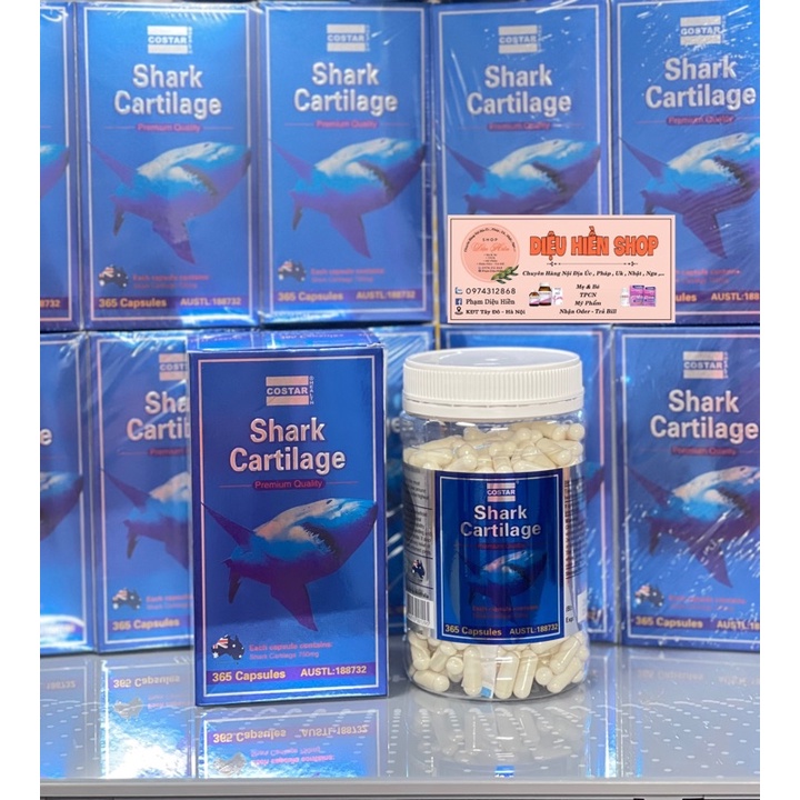 Sụn cá mập  COSTAR Shark Cartilage Úc