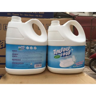 Nước rửa chén Lipon 3.6 lít hàng Việt nam .