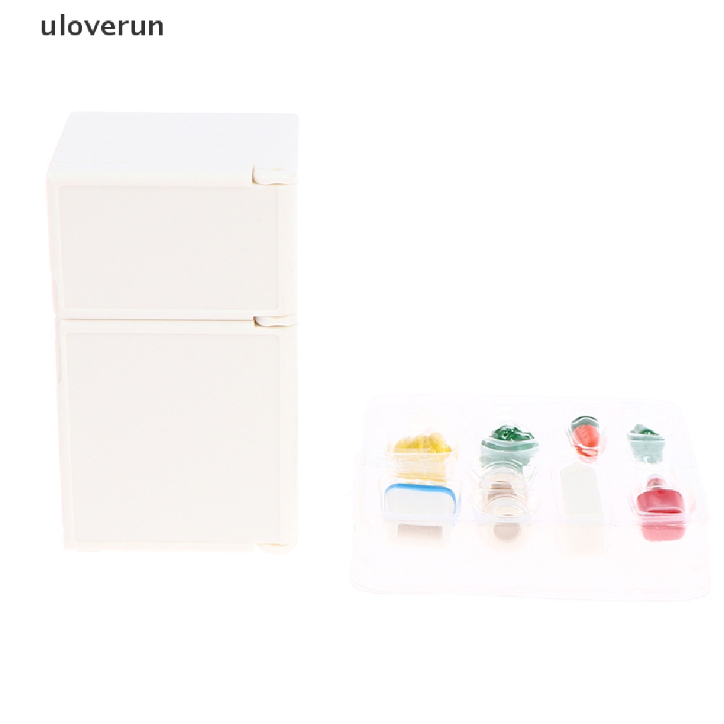 Set 16 Mô Hình Tủ Lạnh 1: 12 Trang Trí Nhà Búp Bê