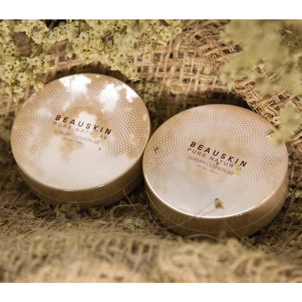 Phấn nước mỏng mịn Beauskin Luxury Cushion BB Hàn Quốc (11g x 2 lõi )