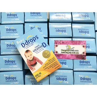 Vitamin D3 Baby Ddrops Canada 400iu (0-1 tuổi, 90 giọt)
