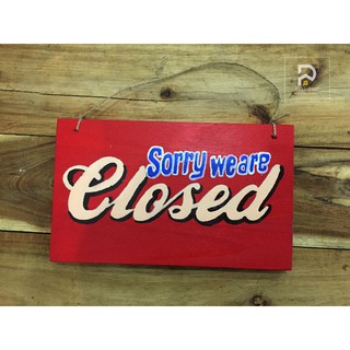 R23D_BẢNG GỖ HAI MẶT OPEN + CLOSE