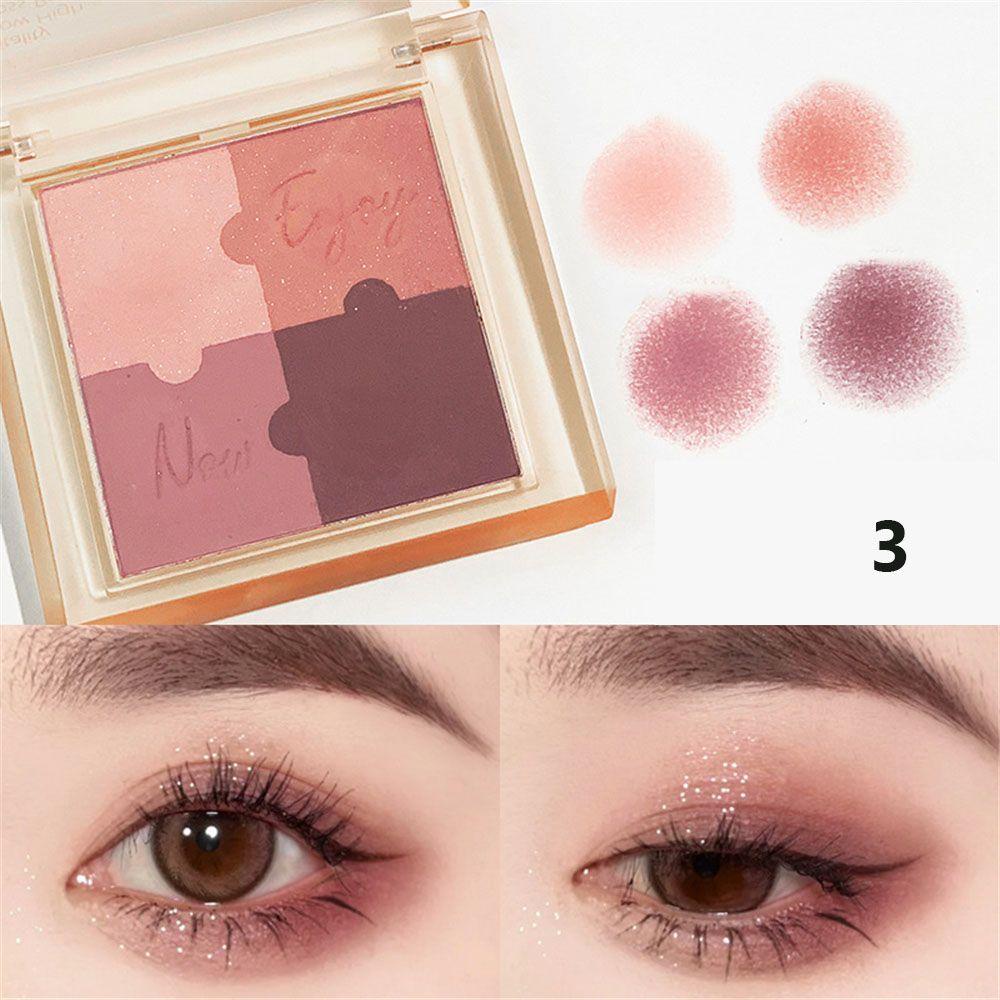 Bảng Phấn Mắt ESPO 4 Màu Sắc Tông Lì / Nude Lâu Trôi Chống Nhòe