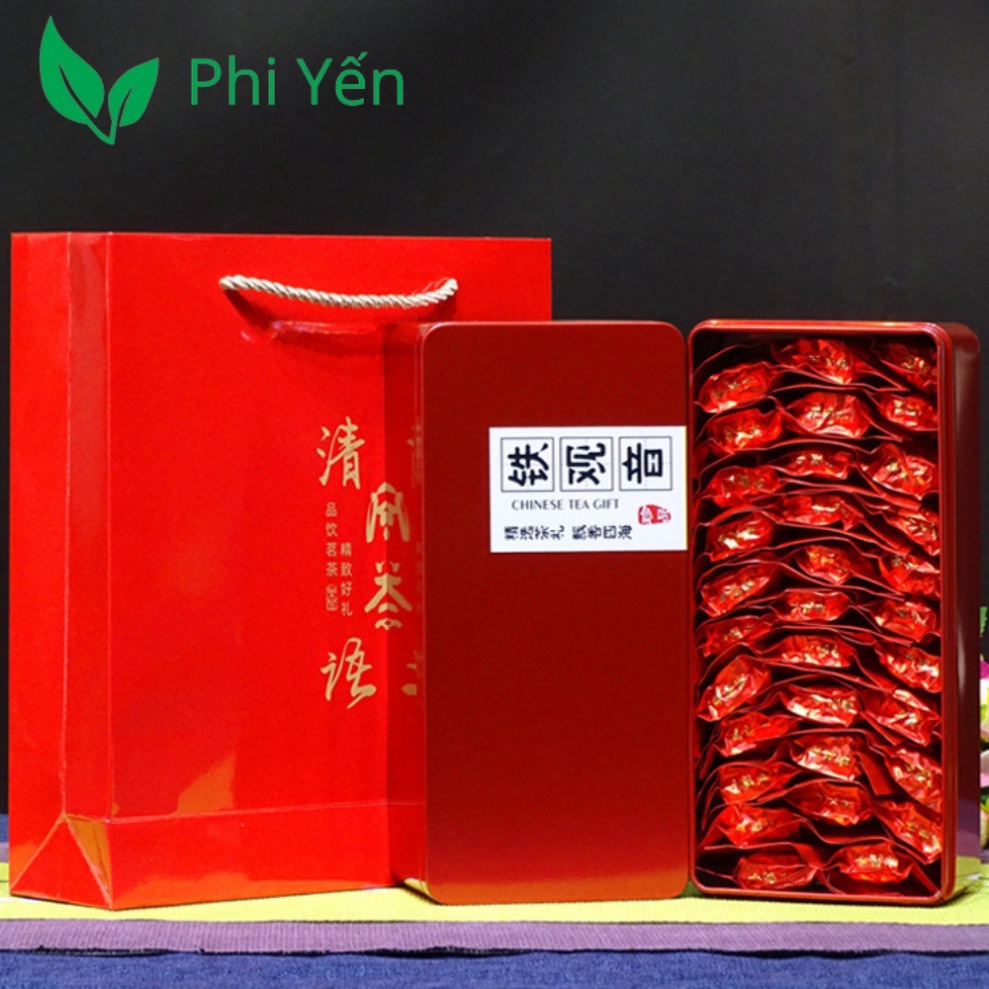 Trà Thiết Quan Âm, Đại Hồng Bào, Kim Tuấn Mi, Hồng Trà Tiểu Chủng Hộp sắt cao cấp từ 160-250 gram