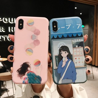 Ốp lưng in hình cô gái siêu dễ thương ,cute dành cho iphone 5/5s/6/6plus/6s/6s/7/7+/X/XSmax/11/11pro/11promax