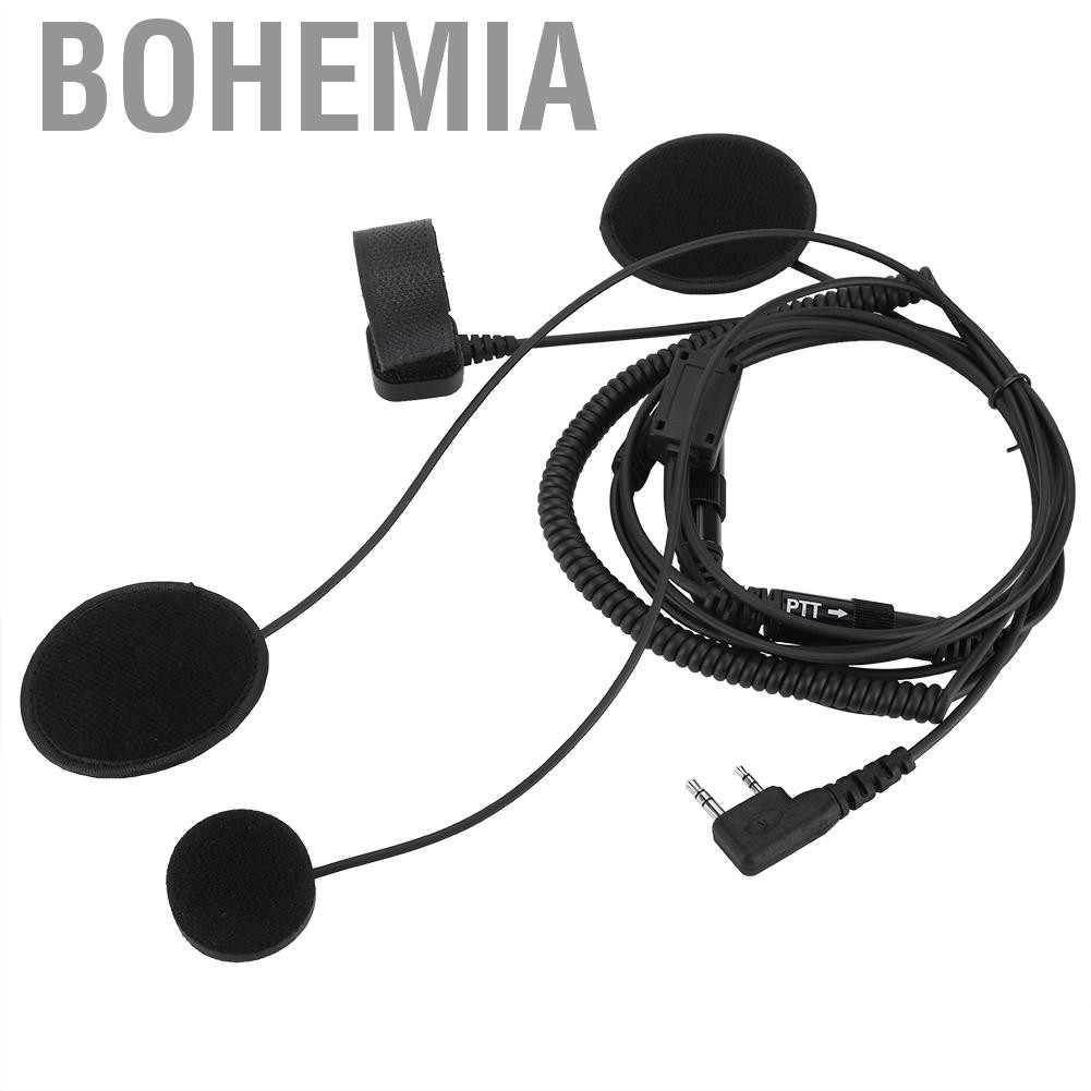 Tai Nghe Gắn Mũ Bảo Hiểm Có Mic Phong Cách Bohemia