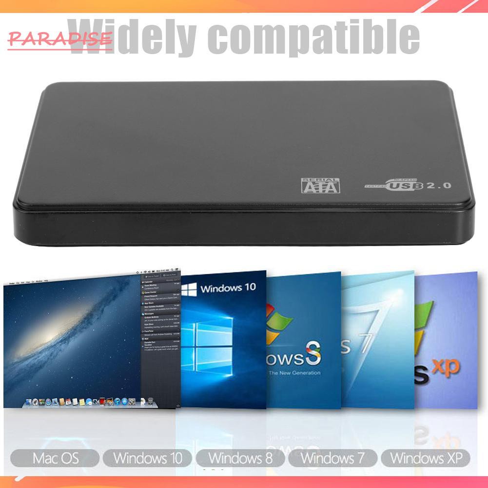 Hộp Đựng Ổ Cứng Ngoài Sata Usb2.0 Hdd 1 2.5 Inch | BigBuy360 - bigbuy360.vn