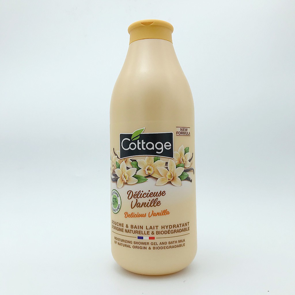 Sữa Tắm Cottage Pháp Công Thức Mới Chai 750ml