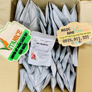 Set tắm trắng men bia