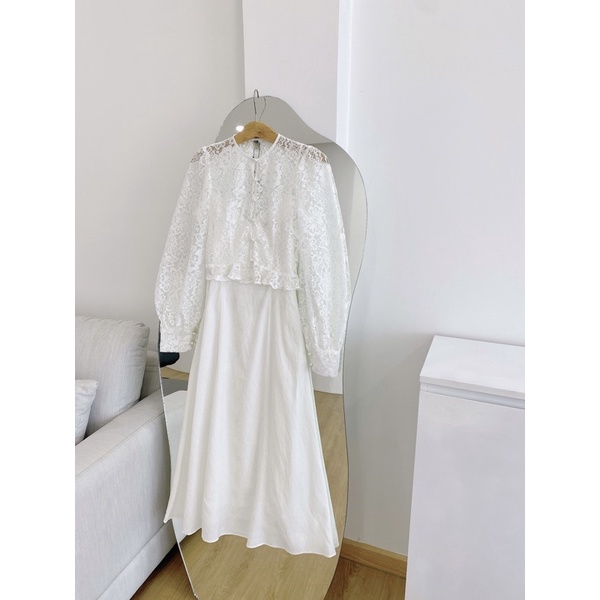 Set váy áo daisy dress thêu hoa nhí