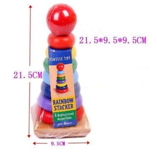 COMBO SET 5 MÓN ĐỒ CHƠI GỖ (0-3 TUỔI)