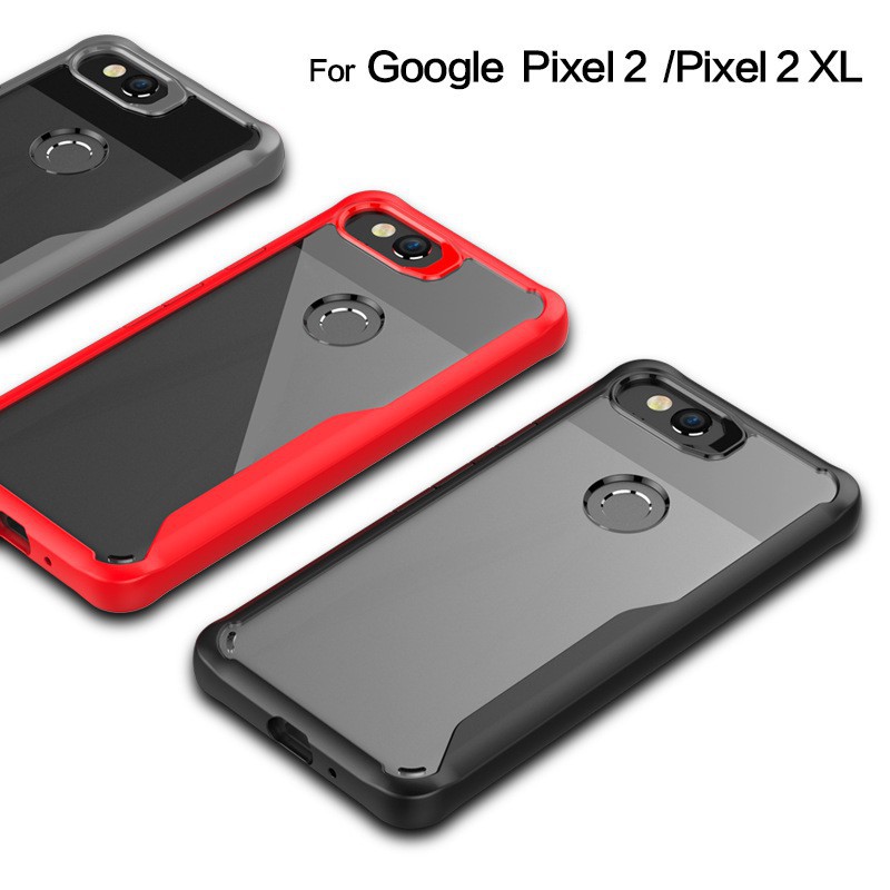 Ốp điện thoại nhựa cứng siêu mỏng bảo vệ toàn diện cho Google Pixel 2 XL