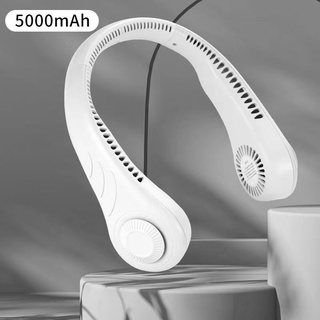 Quạt làm mát đeo cổ không cánh xoay 360 độ sạc usb 78