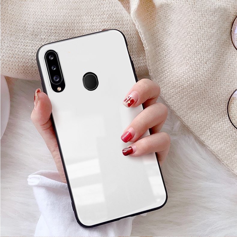 Ốp Lưng SAMSUNG GALAXY A20, A30, M20 Mặt kính gương sáng bóng cao cấp