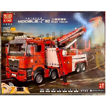 Lắp ráp non lego Technic - Mould king 17027