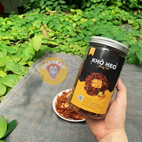 Khô Heo Cháy Tỏi Khô Heo Cay Ngon 250G - SNACKAT | BigBuy360 - bigbuy360.vn