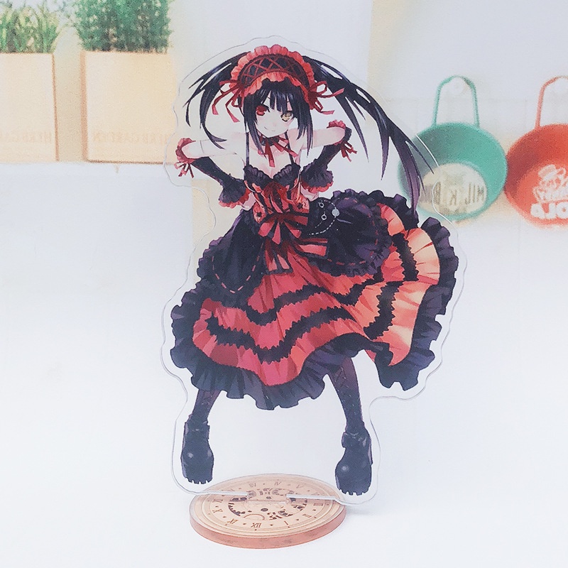 Mô Hình Đồ Chơi Nhân Vật Yatogami Tohka Tokisaki Kurumi Trong Phim Hoạt Hình Date A Live Cao 15cm
