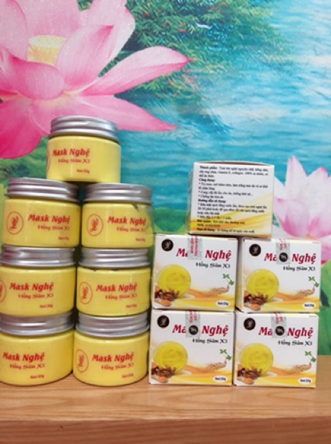 Mặt nạ kem nghệ handmade 1 hộp 50g T157