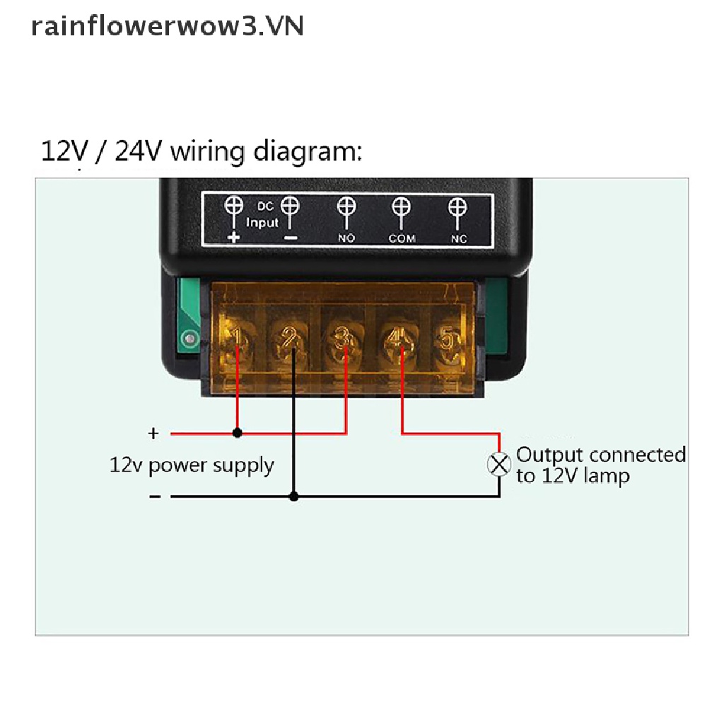 Bộ Điều Khiển Từ Xa Không Dây Rơ Le 433MHz 220V 30A 1CH