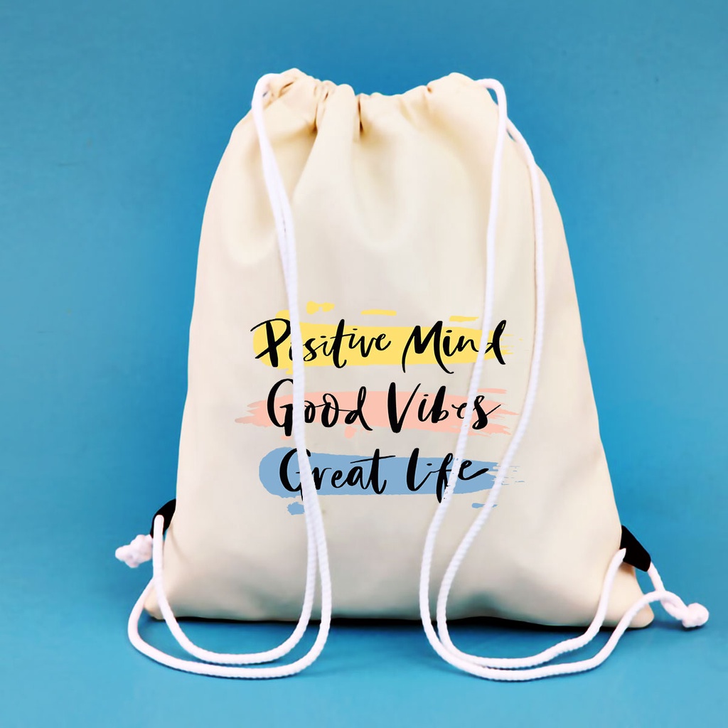 BALO MINI CUNG HOÀNG ĐẠO DÂY RÚT NHỎ XINH UNISEX CHẤT CANVAS THỜI TRANG CUTE XINH ĐẸP TIỆN ÍCH DẠO PHỐ DU LỊCH V1012