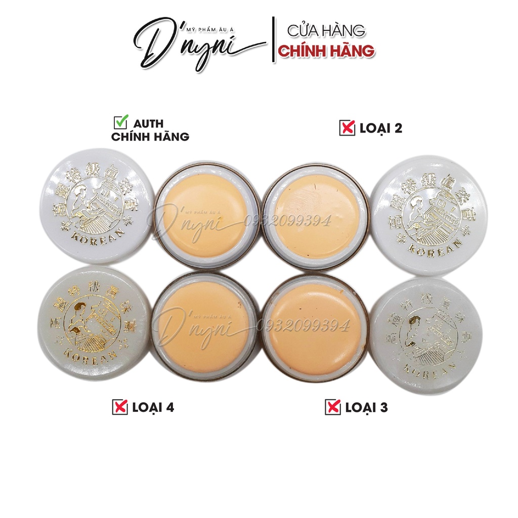 Kem Dưỡng Da Ngọc Trai Korean GOLDEN KOREAN EXTRA PEARL CREAM Sâm Vàng 5g Thái Lan - SÂM VÀNG