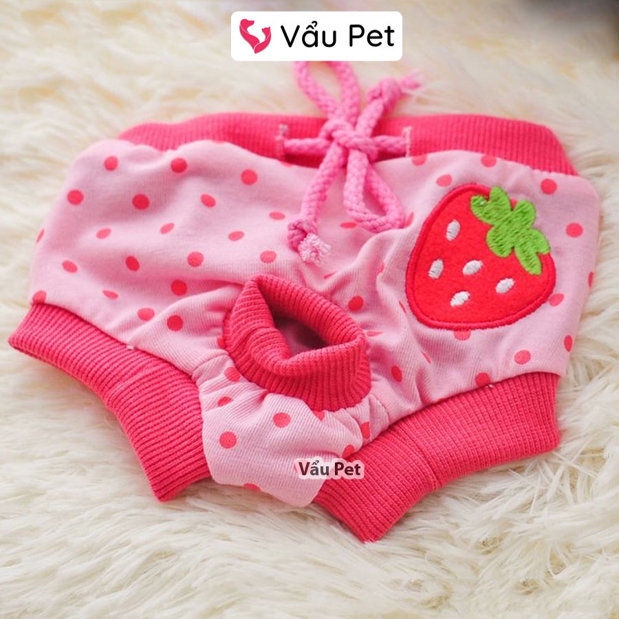 Quần Chip Cho Chó Mèo Cái - Quần Sinh Lý Cho Chó Cái Vẩu Pet Shop