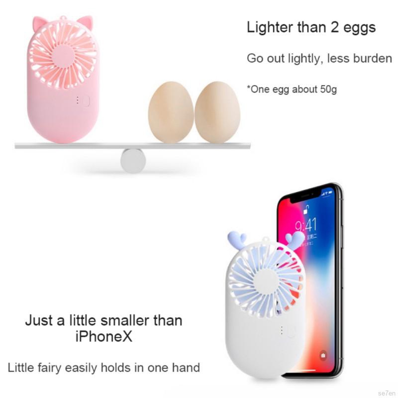 Quạt Mini Bỏ Túi Sạc Usb