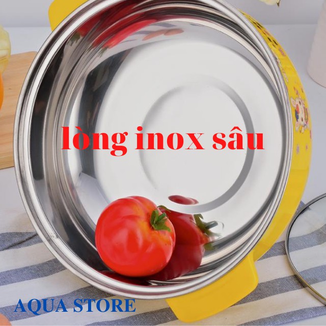 [Hàng Chất,Giá Tốt]Nồi Lẩu Điện Đa Năng - Chiên, Xào, Nấu Ăn,Lẩu COOKING POT SIZE ĐẾN 24CM