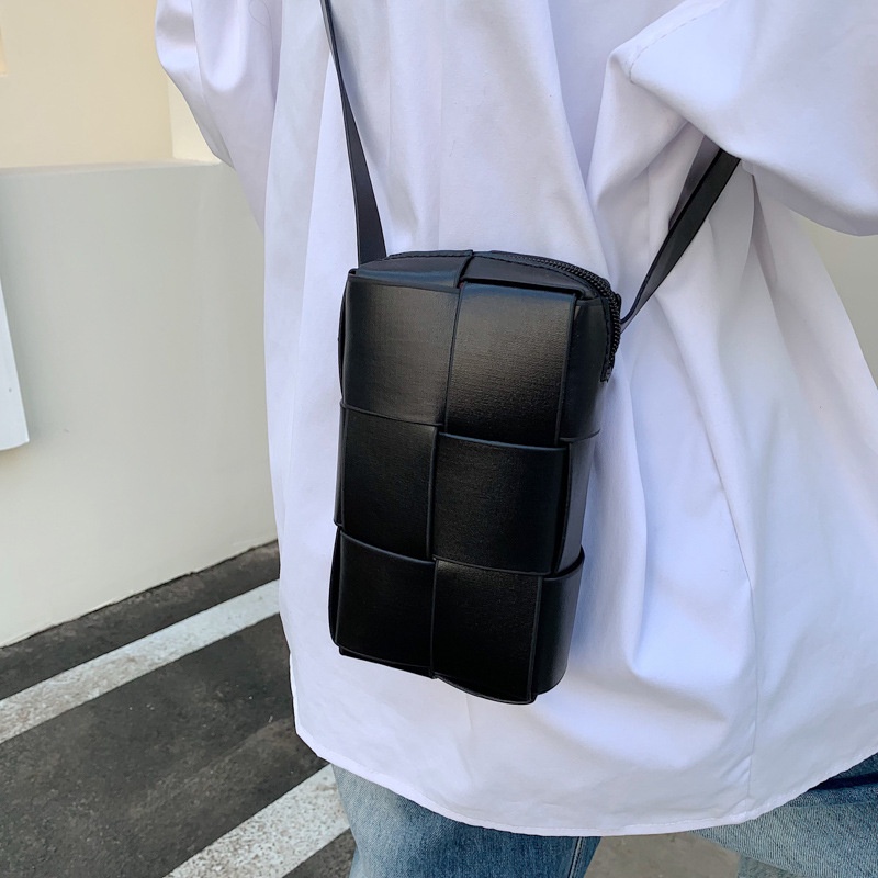 Túi Xách Da pu Màu Trơn Đơn Giản Phong Cách Retro Cho Nữ