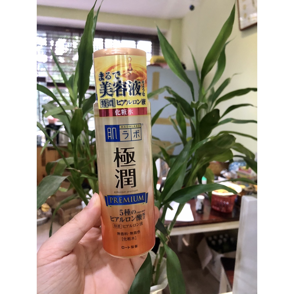NƯỚC HOA HỒNG HADALABO DƯỠNG ẨM TỐI ƯU 170ml Premium Gokujyun Lotion