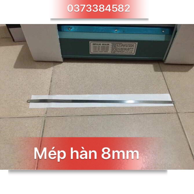 Máy hàn mép túi VỎ SẮT 40CM*8MM, máy ép miệng bao nilon, máy ép bao BÌ, máy dập túi, máy hàn túi nilong dập tay