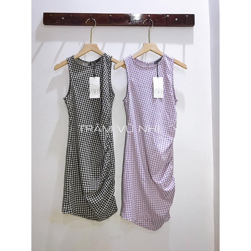 NEW - Zara Đầm Ôm Caro