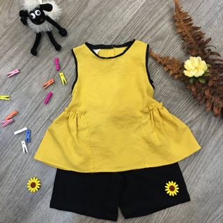 (XẢ HÀNG) SET ÁO BA LỖ+ QUẦN BÉ GÁI